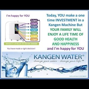 Kangen water machine.Global shipping